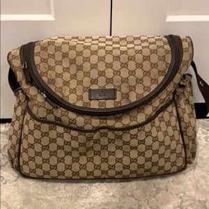 Gucci diaper bag